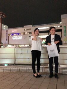 10月8日「なんぱち縁起市」にて飯塚はる香さんとのトークライブ