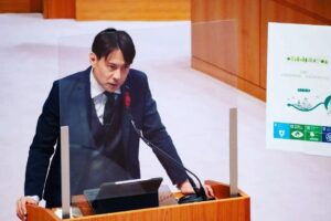 第３回後期定例県議会・一般質問に登壇しました